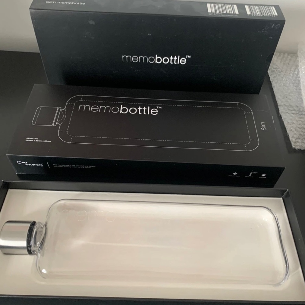 Memo Bottle Slim - 15oz - New
